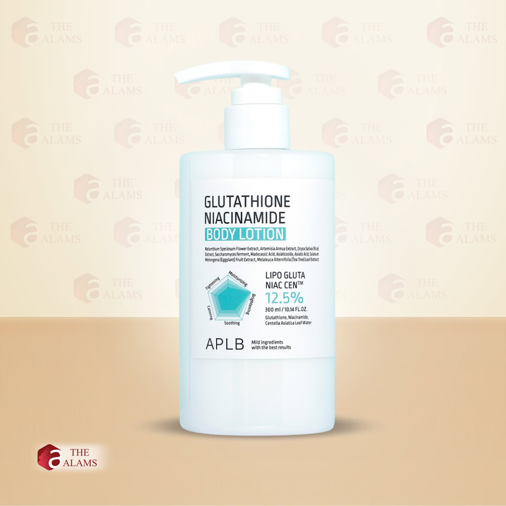 APLB Glutathione Niacinamide Body Lotion, 300 ml 1 APLB Glutathione Niacinamide Body Lotion, 300 ml