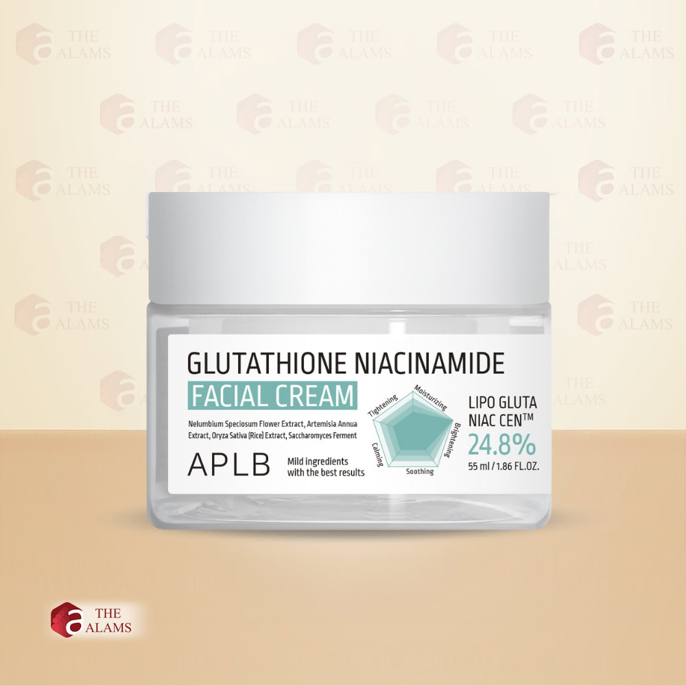 APLB Glutathione Niacinamide Face Cream For Brightening, 55 ml 1 APLB Glutathione Niacinamide Face Cream For Brightening, 55 ml