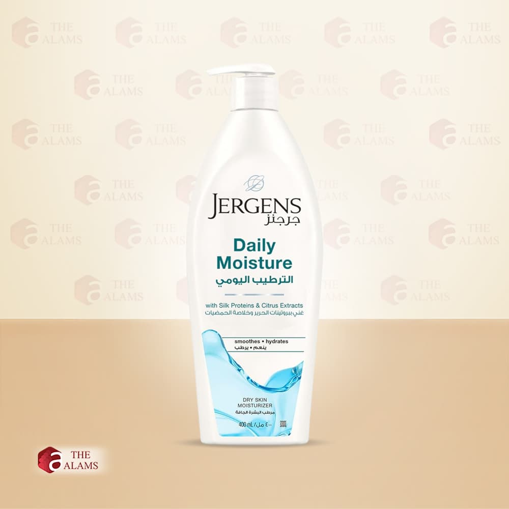 Jergens Daily Moisture Dry Skin Body Lotion, 400 ml 1 Jergens Daily Moisture Dry Skin Body Lotion, 400 ml