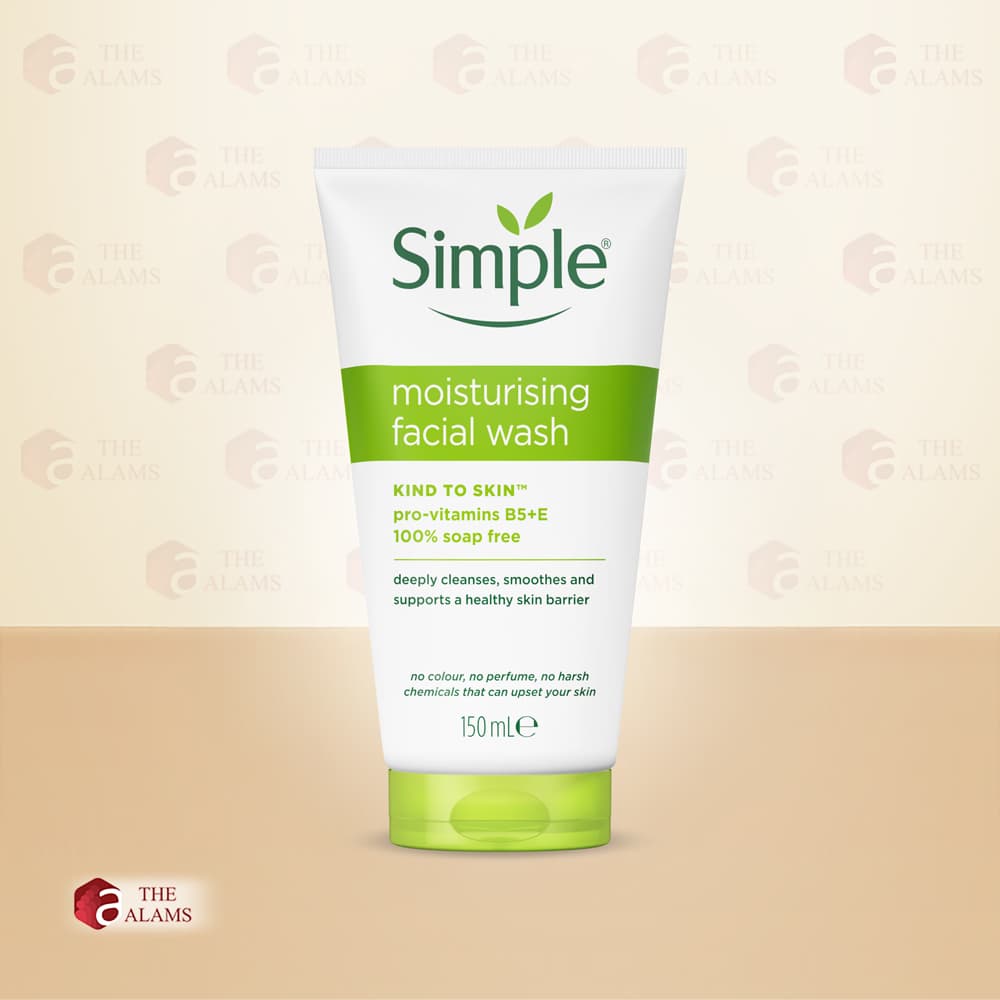 Simple Moisturising Facial Wash, 150 ml 1 Simple Moisturising Facial Wash, 150 ml
