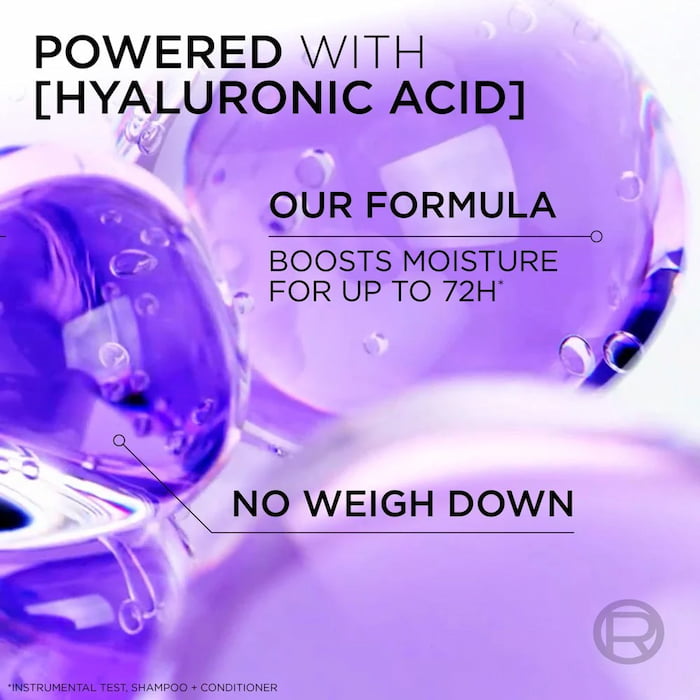 Loreal Hydra Hyaluronic Moisture Locking Conditioner, 300 ml 4 Loreal Hydra Hyaluronic Moisture Locking Conditioner, 300 ml - Image 4