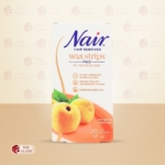 Nair Apricot Milk Face Wax Strips For Sensitive Skin, 20 Pcs