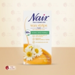 Nair Chamomile Face Wax Strips For Sensitive Skin, 16 Pcs