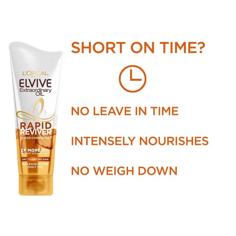 Loreal Rapid Reviver Power Conditioner For Very Dry Hair, 180 ml - Image 2