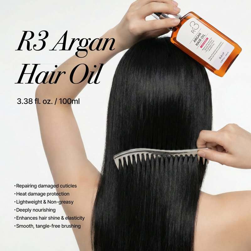Raip Lab R3 Argan Hair Oil- Original, 100 ml 3 Raip Lab R3 Argan Hair Oil- Original, 100 ml - Image 3
