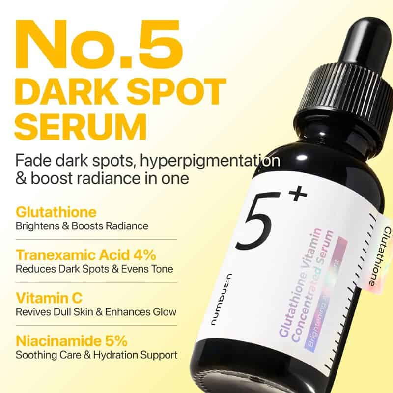 Numbuzin No. 5 Vitamin Concentrated Face Serum For Hyperpigmentation, 30 ml 2 Numbuzin No. 5 Vitamin Concentrated Face Serum For Hyperpigmentation, 30 ml - Image 2