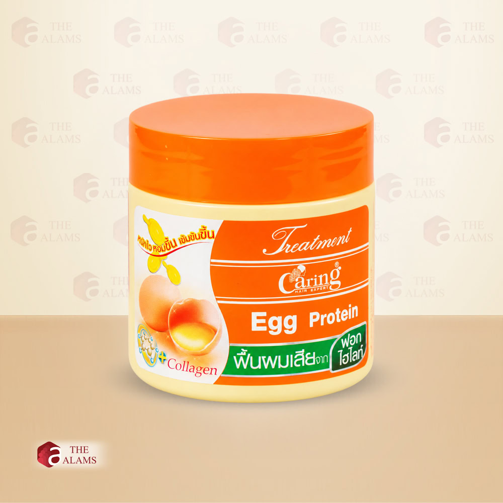 Caring Hair Treatment Egg Protein, 500 ml 1 Caring Hair Treatment Egg Protein, 500 ml