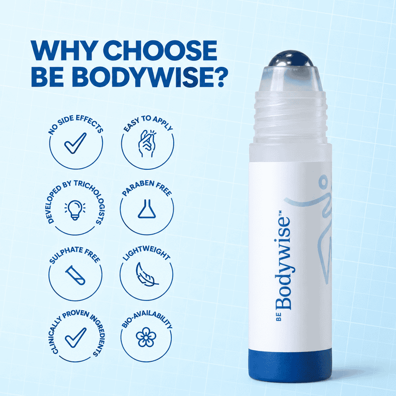 Be Bodywise Hair Growth Serum Roll On, 25 ml 6 Be Bodywise Hair Growth Serum Roll On, 25 ml - Image 6