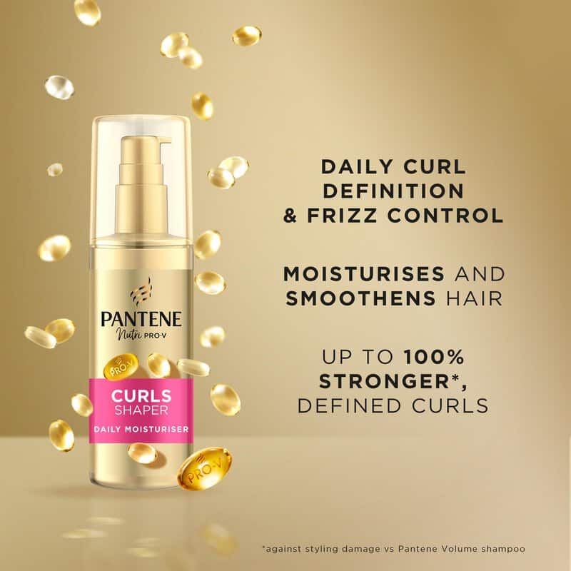 Pantene Curls Shaper Leave In Hair Cream, 145 ml - Image 4