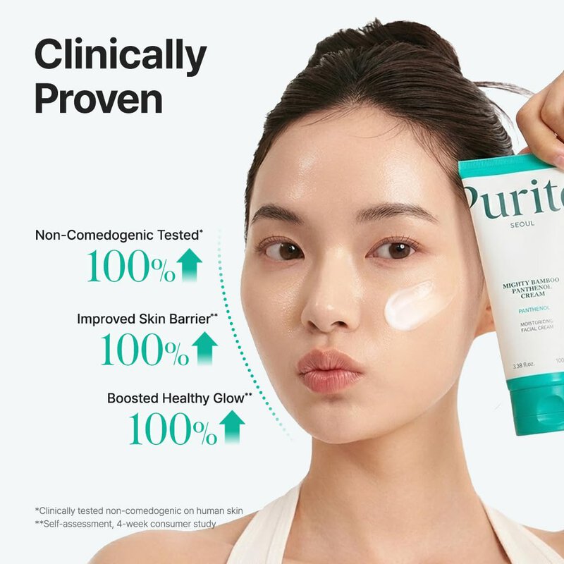 Purito Mighty Bamboo Panthenol Face Cream For Sensitive Skin, 100 ml 3 Purito Mighty Bamboo Panthenol Face Cream For Sensitive Skin, 100 ml - Image 3
