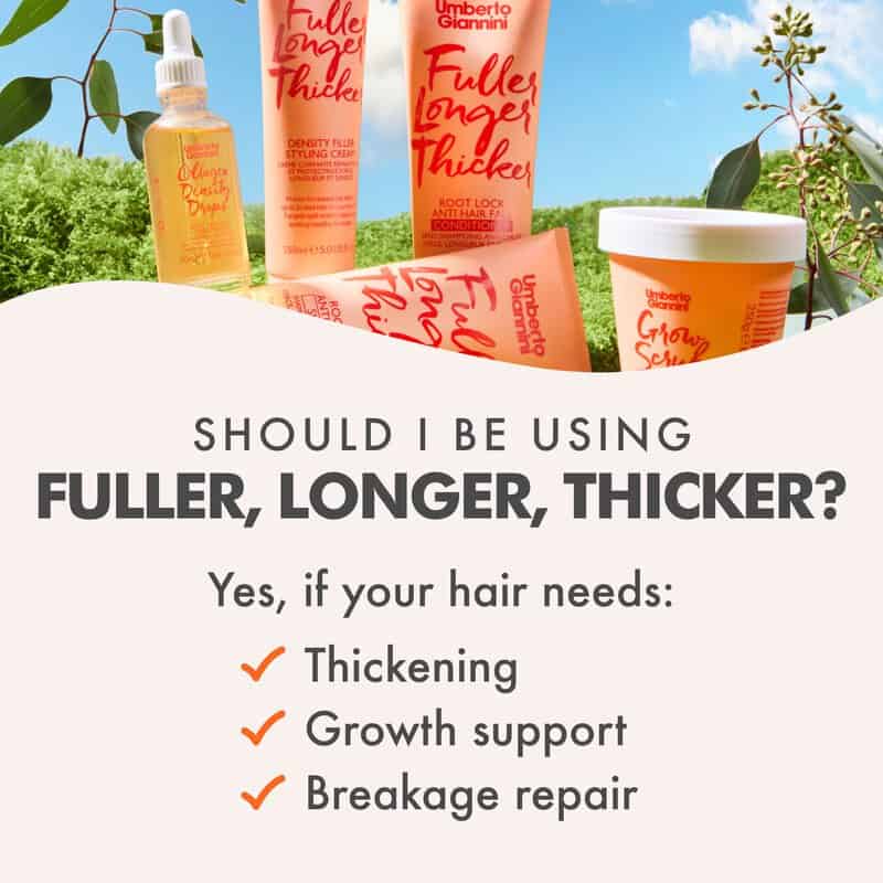 Umberto Giannini Fuller Longer Thicker Density Filler Styling Hair Cream, 150 ml - Image 6
