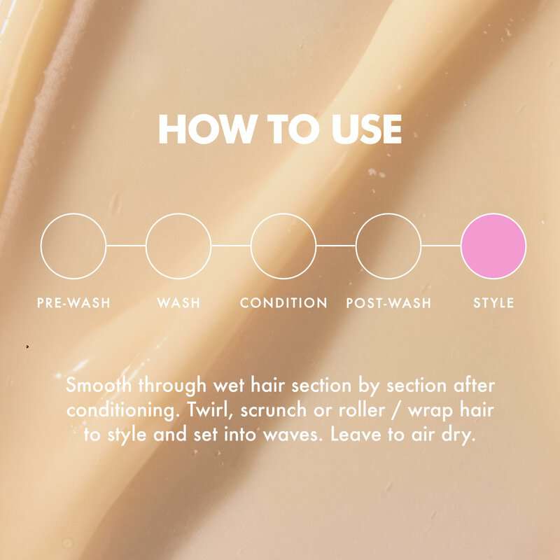 Umberto Giannini Natural Waves Wave Enhancing Air Dry Cream, 200 ml 5 Umberto Giannini Natural Waves Wave Enhancing Air Dry Cream, 200 ml - Image 5