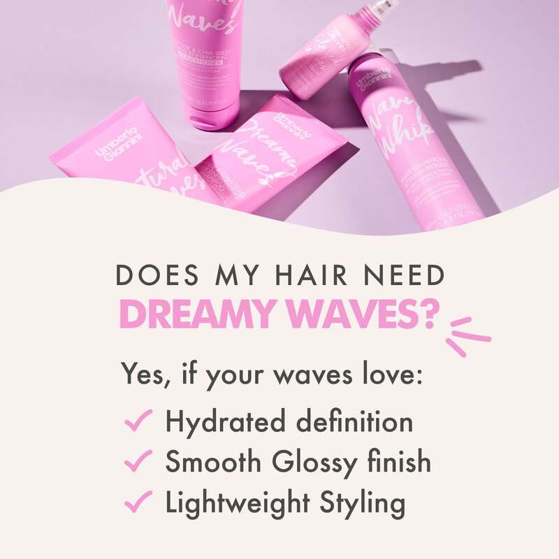 Umberto Giannini Natural Waves Wave Enhancing Air Dry Cream, 200 ml 6 Umberto Giannini Natural Waves Wave Enhancing Air Dry Cream, 200 ml - Image 6