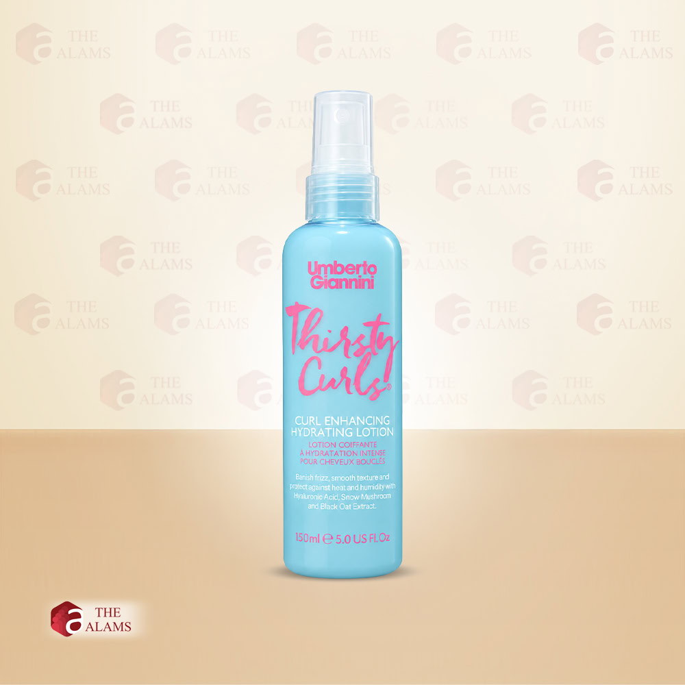 Umberto Giannini Thirsty Curls Curl Enhancing Hydrating Lotion, 150 ml 1 Umberto Giannini Thirsty Curls Curl Enhancing Hydrating Lotion, 150 ml